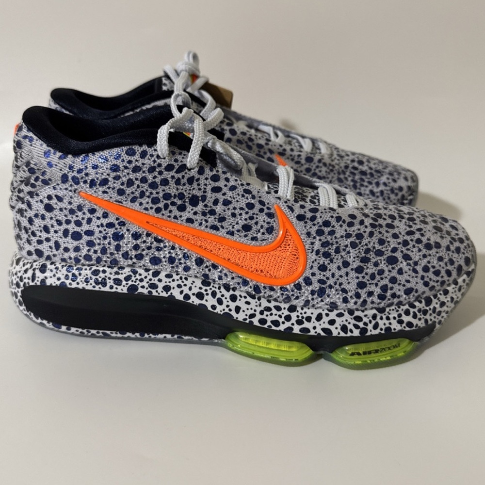 Nike Orange and Blue Sneakers with Unique Design BRAND NEW******